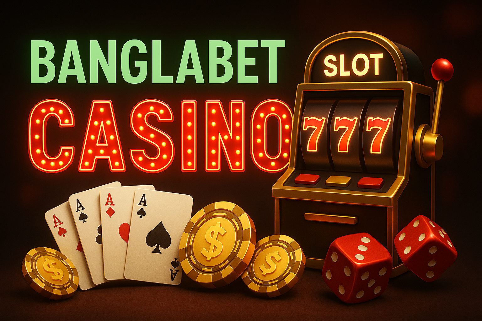 Live dealers and slot thrills at BANGLABET  casino